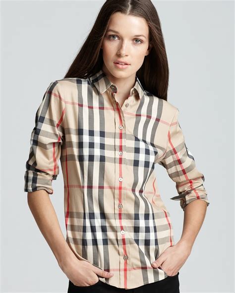 cheap blue burberry shirt|Women's Burberry Outlet Online .